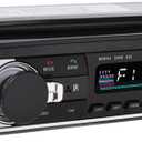 Single Din in Dash Car Radio Dual USB Car Mounted FM Radio Bluetooth Player with Hands-Free Calling & Lossless Music Streaming Driving Experience