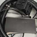 NFESOLAR Pond Waterfall Spillway Kit, Includes Large 7.8" W 13.4" H Stainless Waterfall Box, 660GPH Water Pump, Blue LED Lights for Garden Outdoor Pond 500-1500 Gallons N4213