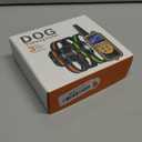 Dog Shock Collar with Remote, Dog Training Electric Collar, Waterproof Rechargeable, 1640ft Dog Shock Collar with LED Light, Beep, Vibration, Shock for Medium/Large 3 Electronic Collars Dogs