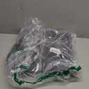 Zipper Binder 3 Ring, 500 Sheets Capacity, Binder 2 Inch with Shoulder Strap Fits 13 Inch Laptop for School and Office,Black