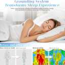 4 x Grounding Sheets Queen Size, 95% Organic Cotton + 5% Pure Silver Fiber