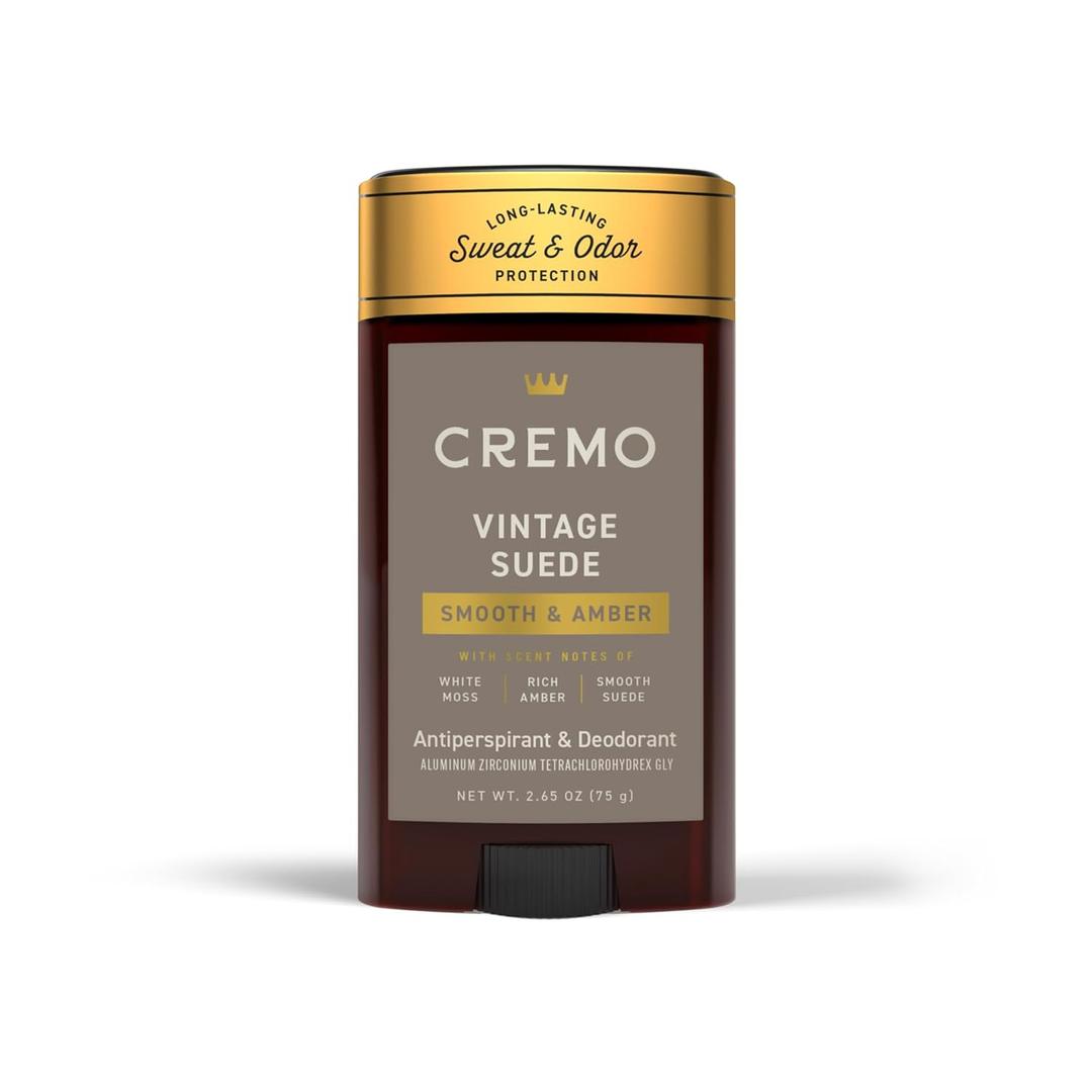 Cremo Deodorant for Men, 48-hour Sweat and Odor Protection (2.65 Ounce (Pack of 1))