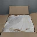 WDCOZY Ivory Queen Size Quilts Bedding Sets with 2 Pillow Shams, Lightweight Soft Bedspread Coverlet, Quilted Blanket Thin Comforter Bed Cover for All Season, 3 Pieces, 90x90 inches