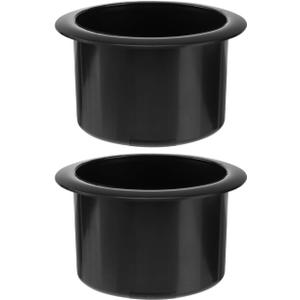 Angoily Sofa Cup Holder Insert for Recliner Chairs Spill-Resistant Plastic Replacement Cup Holder for Business Car Rv Truck and Home Use Easy Installation Black