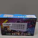 Stage Strobe Light, Super Bright Flash Stage Lighting, Sound Activated and Speed Control RGB Strobe Light, Flash Party Lighting for Wedding, Xmas, Birthday, Club, DJ (270 LED)