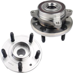 Autoround 2-Pack Front/Rear Wheel Hub and Bearing Assembly 513275 Fit for Ford Edge, Taurus, Flex, Lincoln MKS, MKX, MKT, Both Driver Passenger Side 5 Lug