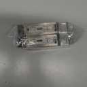 AWEN 4pcs Solid Metal Adjustable Wood/Glass Shelf Bracket Wall Mount, Shelf Holders3-28mm Thick Adjustable Shelf Bracket, 25lbs LoadBrushed Nickel