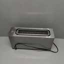 Mueller UltraToast Full Stainless Steel Toaster 2 Slice, Long Extra-Wide Slots with Removable Tray, Cancel/Defrost/Reheat Functions, 6 Browning Levels with LED Display, Housewarming Gifts New Home