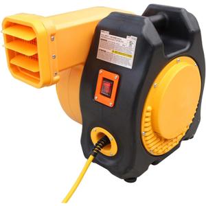 Zoom Blowers XLT Inflatable Bounce House Blower for Bouncy Jump Castle, Water Slides, and Obstacle Course, Electric, Energy Efficient, Low Amp Draw, Commercial-Grade