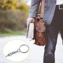 100Pcs 1 Inch Key Ring Bulk 25mm Keychains Set with Chain and Open Jump Rings, Key Chain Rings Assorted for Jewelry Making, DIY Crafts, Car Keys