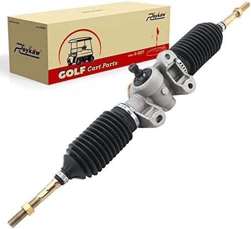 Roykaw Golf Cart Steering Gear Box Assembly for Club Car Precedent 2004-Up G&E Golf Carts, 23.5 Inches Steering Rack and Pinion, OEM # 102288601, 103679701