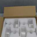 4 Pcs Ribbed Coupe Glasses, 10 oz Vintage Coupe Glass Set, Unique Martini Glass, Classic Cocktail Galssware, Bar Drinking Glasses Set Pefect for Cocktail, Wine, Champagne & Gift