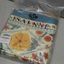 ISAENNE Designer Linen Elegant Long Rectangle Table Cloth,Colorful Floral Bohemian Tablecloth,Wrinkle Resistant Decor Tablecloths for Dining Thanksgiving Kitchen,63"*94"-Floralsea A