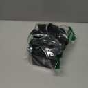 VODA Wood Stove Fan Heat Powered Fireplace Fans 8 Blades Non Electric, Heat Activated Thermal Fan for Wood Burning Stove/Log Burner, Stove Accessories Thermometer