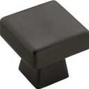 Amerock | Cabinet Knob | Black Bronze | 1-1/2 inch (38 mm) Length | Blackrock | 1 Pack | Drawer Knob | Cabinet Hardware