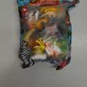 Animals Figure,54 Piece Mini Jungle Toys Set,ValeforToy Realistic Wild Vinyl Plastic Animal Learning Party Favors for Boys Girls Kids Toddlers Forest Small Playset Cupcake Topper