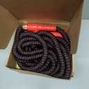 Pocket Hose Ballistic 75 FT Expandable Garden Hose w/Pocket Pivot Swivel Connector, Anti-Burst Sleeve Reinforced with Bulletproof Fiber, Lightweight, No-Kink, Compact, UV-Protected, AS SEEN ON TV