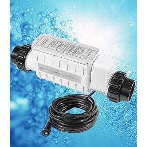 520555 Salt Chlorine Generator Cell, Suitable for Pools Up to 40, 000 Gallons, Includes 15' Cable 2" PVC Unions