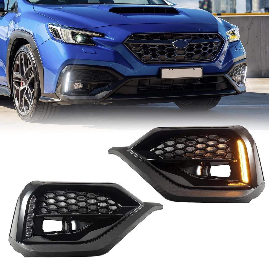 GearUp LED Fog Lights for Subaru WRX 2022-2026 Daytime Running Lights