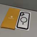 Miracase Magnetic for iPhone 16 Plus Case Full-Body Phone with Built-in Glass Screen Protector, [Compatible with MagSafe] Military Drop Proof 16 Plus Cover Bumper 6.7 inch, Black