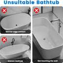 Shower Splash Guards, 2pcs Bathtub Corner Splash Guards Prevent Water Splashing Bathroom Accessories with Self-Adhesive Suitable for Showers, Bath tubs, Kitchen Sinks (9.25"x9.25")