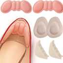 Metatarsal Pads for Women, High Heel Comfort Pads Anti Slip, Invisible Design for Too Big Shoe Slip Heel Grips Liners Pads for Loose Shoe Ball of Foot Cushions, Heel Inserts