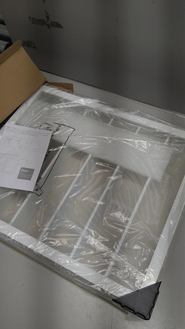 TJ.MOREE Sunglasses Organizer Storage Wall Mounted: 13 x 15.6 inches Eyewear Display Case Rustic Wood Eyeglasses Holder Large Glasses Storage Box,White