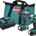 Makita CT225SYX 18V LXT Lithium-Ion Compact Cordless 2-Pc. Combo Kit (1.5Ah)