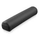 Saloniture 3/4 Round Massage Table Bolster Under-Knee Pillow Pad - 26 x 6 x 4-1/2 Inch - Black