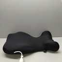 28.7'' Extra Long Lumbar Support Pillow for Office Chair - with Neck Support & Adjustable Air Bag Lumbar Cushion for Lower Back Pain Relief, Back Cushion for Desk Chair/Home Office (Black)