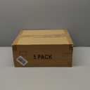 SNSLXH 5 Pack Stackable Closet Storage Basket, Multifunctional & Foldable Closet Organizer for Bathroom Kitchen Laundry Room Wardrobe Storage, Space-Saving Clothes Storage Drawer Organizer, White