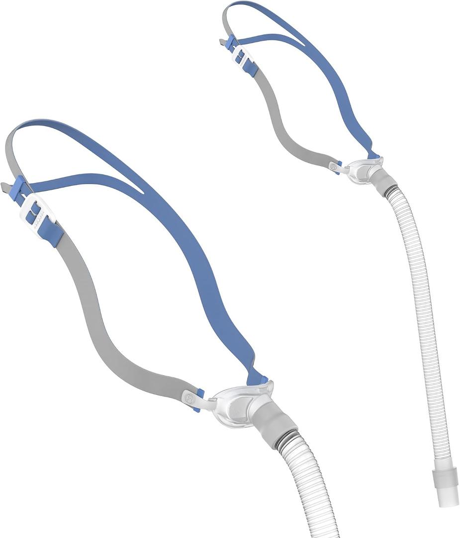 2 Packs Replacement Set for Airfit P10, Hose & Frame & Headhear Included, Comfortable Fit and Perfect Seal Without Noise, ItAll Supplies for CPAP Users (No Mask Cushion)