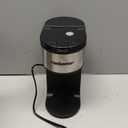 Ranbomer K Cup Coffee Maker, Single Serve coffee machine or Ground Coffee Machine 2 in 1, 6 to 14 Oz Brew Sizes, Mini One Cup Coffee Maker with Self cleaning Function