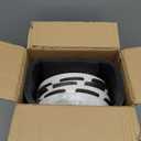 LE TAUCI Pasta Bowls 46oz, Large Salad Bowl, Ceramic Serving Plate, House-warming Wedding Present, Embossment Stoneware Bowl for Fruits, Noodle, Dinner - 9 Inch, Set of 4, Arctic White