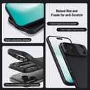 Nillkin Camshield Case for iPhone 17 Pro Max Case, [Built-in Dual Camera Cover][Slim Profile] [Military Grade Drop Protection] Shockproof Bumper Phone Case 6.9 inch 2025 Black
