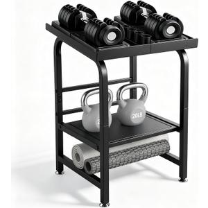Dumbbell Stand for Adjustable Dumbbells 3-Tier Heavy Duty Metal Weight Rack