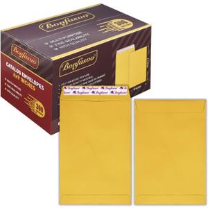 300 Pack 6x9 Brown Catalog Envelopes Peel & Seal Security Mailing Envelopes 120GSM Kraft Paper self Seal Envelopes for Invitations Papers Photos Documents Pictures Papers Files