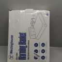 Westinghouse Electric Blanket Twin, Heated Blanket Twin Size with 10 Heating Levels and 1 to 12 Hours Heating Time Settings, Flannel to Sherpa Reversible, Machine Washable (62" x 84", Charcoal)