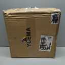 Battery Operated Floor Fan - Rechargeable Powered Fan Cordless High Velocity Metal Blade Portable Fan for Camping Travel Patio Tent Indoor Outdoor 12 Inch 360 Degree Manual Tilt 12 Speed