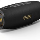 Monster S380 Bluetooth Speaker, Portable Speaker with 40W Stereo Sound, Bluetooth 6.0, 20H Playtime, TWS Pairing, Support AUX/TF Card, IPX6 Waterproof Wireless Speaker for Home, Travel, Outdoor