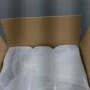 Bedsure Foldable Human Dog Bed for People Adults, 2 in 1 Calming Human Size Giant Dog Bed Fits Pet Families with Egg Foam Supportive Mat and Waterproof Liner, Faux Fur Orthopedic Pet Sofa, Pink