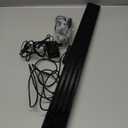 GE Hover Amplified HD Digital TV Antenna, Long Range Smart TV Antenna, Easy Mount on Top Design, Supports 4K 1080P HDTV VHF UHF, Indoor Amplified Signal Booster, 5ft Coax HDTV Cable/AC Adapter, 37075