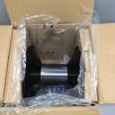 MEKOH Pressure Washer Hose Reel 50ftx3/8 / 65ftx1/4, 4000PSI Heavy Duty Power Washer Hose Reel with M22-14 Fitting, Hand Crank Metal Reel with Wall/Trailer/Van Mount, Manual Hose Reel for Water (Shiny Black)