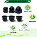 3Pcs Oil Filter Socket Cap, Oil Filter Wrench Cap, Oil Filter Removal Tool, Oil Filter Replacement Kit, Oil Filter Change Set for Oil Filter Cover Installation and Removal