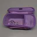 XANAD Hard Case for Sony Alpha ZV-E10,ZV-E10 II or Sony Alpha 6400,6100,6700,6600,6000,RX100 VII Lens Mirrorless Camera,with Shoulder Strap (Purple)