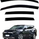 4Pcs Window Visors Vent Deflectors for Chevrolet (Chevy) Blazer 2019-2024 Rain Guards Shade