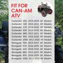 M MATI Rear Right Brake Caliper 705600859 for Can-Am Outlander 450 500 570 650 800 850 1000 Renegade 500 570 650 800 850 1000