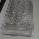 BPA Free Refrigerator Organizer Bins, Stackable Egg Holder, 18 Egg Tray
