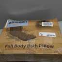 Full Body Bath Pillow for Bathtub, Thick Bathtub Cushion with Laundry Bag, Luxury Tub Pillow for Bath for Headrest Neck and Back Support Ocean Blue 51" x 16"