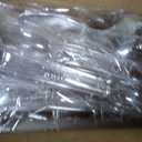 36Pcs Disposable Plastic Serving Utensils Set, 12 Clear Spoons, 12 Forks, 12 Tongs, 9-Inch for Party Buffet Catering Events, Heavy Duty and Ergonomic Design